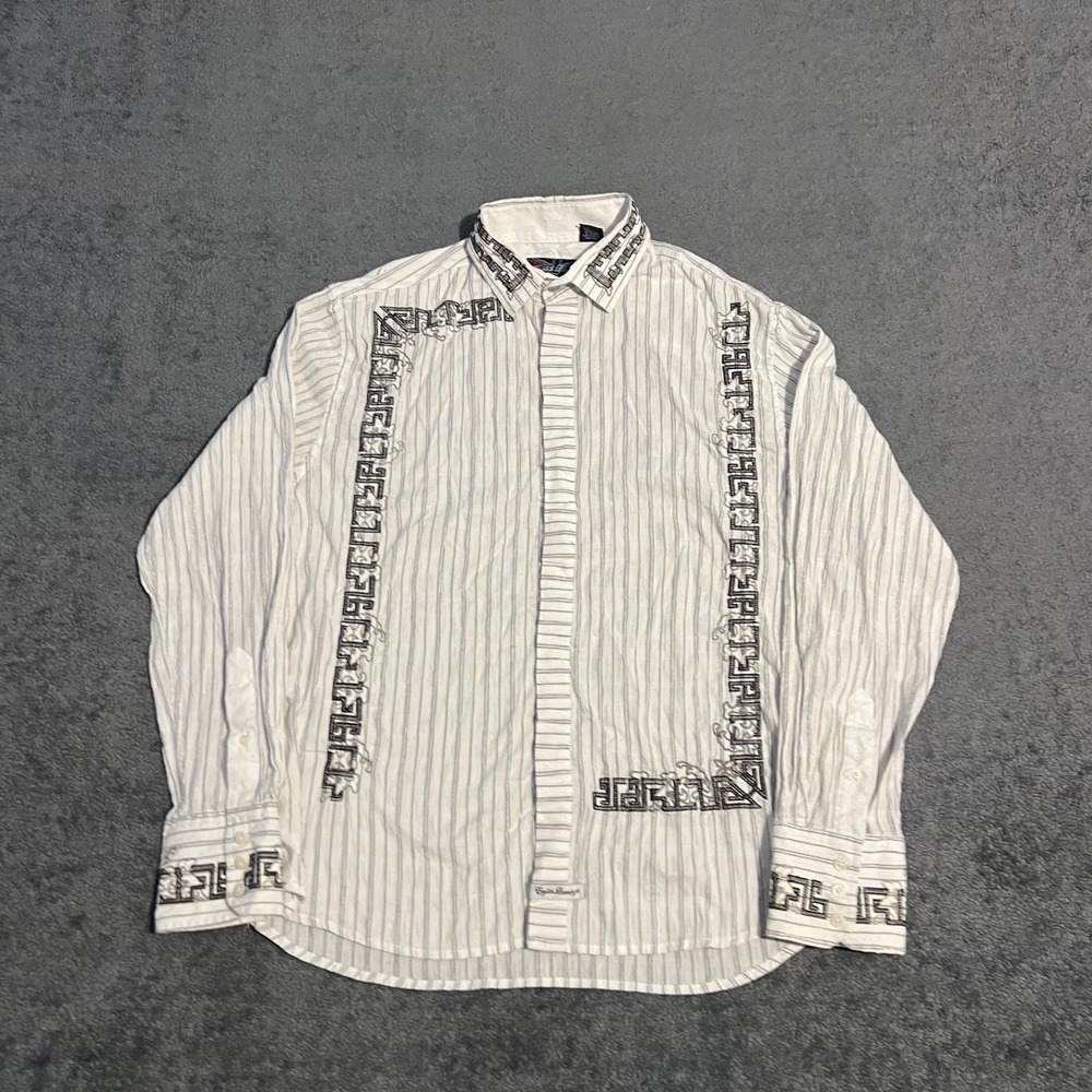 Vintage Y2K English Laundry Mens XL Long Sleeve Button Down Shirt Mallgoth